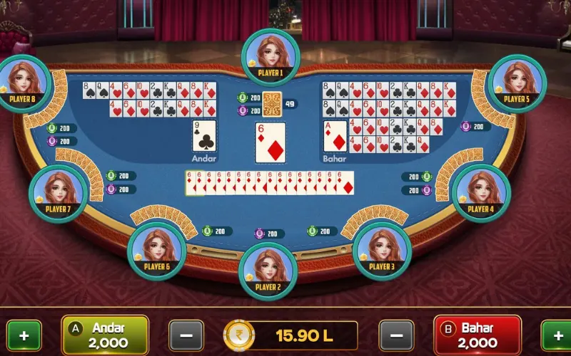 Andar Bahar Online Game